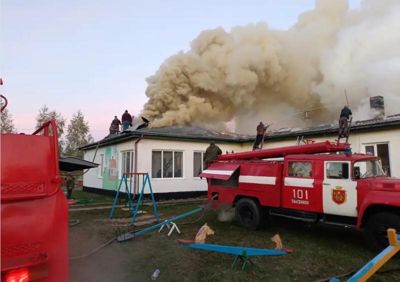 На Поліссі сталася пожежа в дитячому садку. Інформація з Рівненської області - Новини Рівного та регіону.