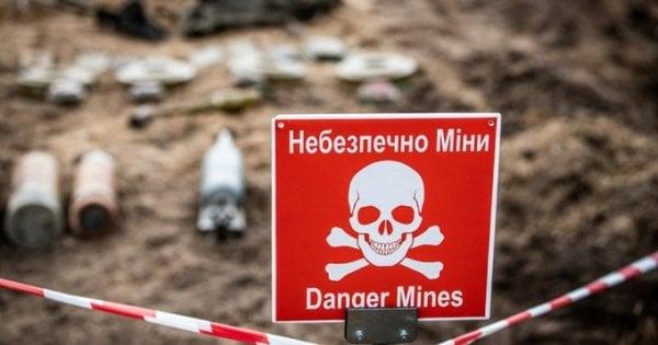 З початку масштабної агресії більше тисячі українців стали жертвами мін.